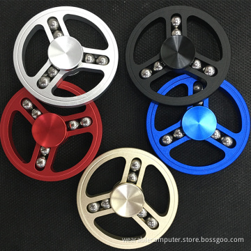 DIY Tri Fidget Spinner 360 Hand Finger Spinner Hybrid Rotation Bearing Spin Widget